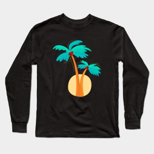 Palm Trees Long Sleeve T-Shirt